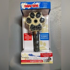 Pet bath shower spray device